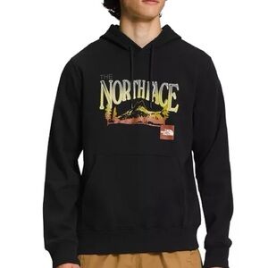 The North Face “Place We Love” Logo Mountain Hoodie